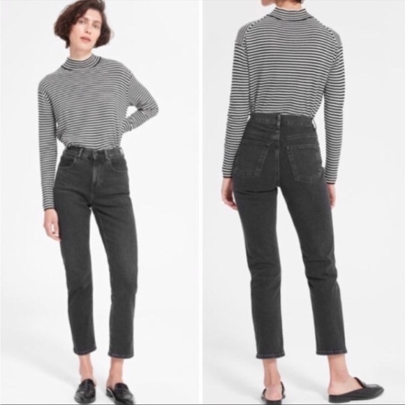 Everlane Denim - Everlane The High Rise Straight Jean Size 25 Ankle